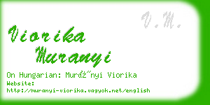 viorika muranyi business card